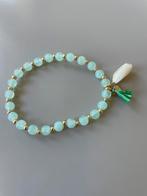 Kralen armbandje met schelpje, Ophalen of Verzenden, Nieuw, Blauw
