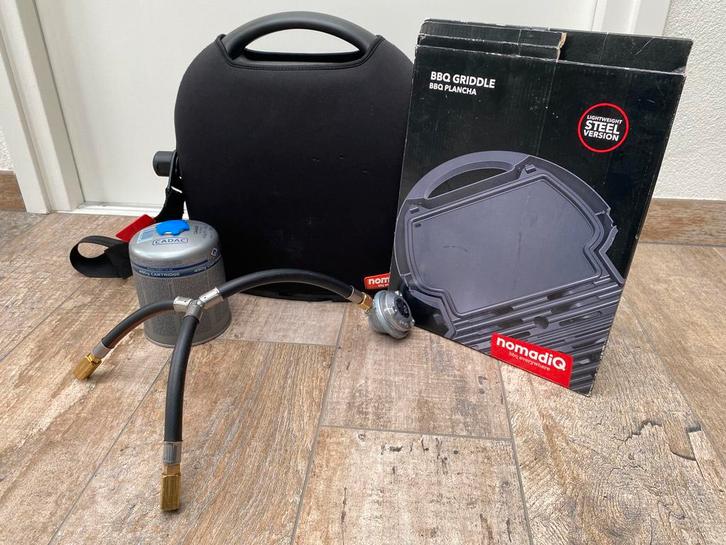 Nomadiq barbeque, Tuin en Terras, Gasbarbecues, Zo goed als nieuw, Ophalen of Verzenden