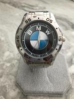 BMW 40 MM origineel logo stalen sport horloge -NIEUW-, Nieuw, Auto's, Ophalen of Verzenden