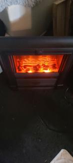 Elektrisch haardvuur inbouw.Zwart, Overige soorten, Elektrisch, Ophalen of Verzenden, Zo goed als nieuw