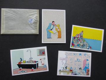 Joost Swarte Envelop (blauw) 4 kaarten Island International  beschikbaar voor biedingen