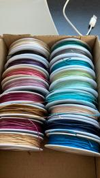Waxkoord 1 mm verschillende kleuren, Ophalen of Verzenden, Zo goed als nieuw