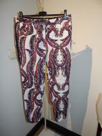 Antik Batik prachtige broek in kleur soort paisley look L