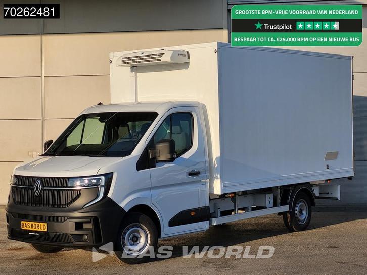 Renault Master 170PK -15 Vries Koelwagen 2025model Achterdeu, Auto's, Bestelauto's, Bedrijf, Te koop, Airconditioning, Centrale vergrendeling