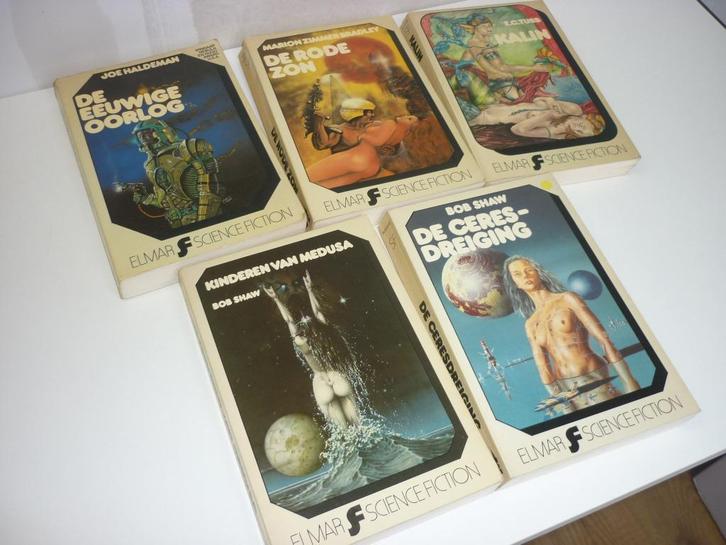 Shaw / Tubb: nog 3x ELMAR Science Fiction, Boeken, Science fiction, Gelezen, Ophalen of Verzenden