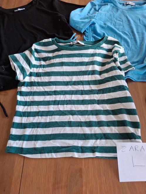 Zara pakket topjes/shirts mt M/L 9-delig, Kleding | Dames, Tops, Gedragen, Maat 38/40 (M), Zonder mouw, Ophalen of Verzenden