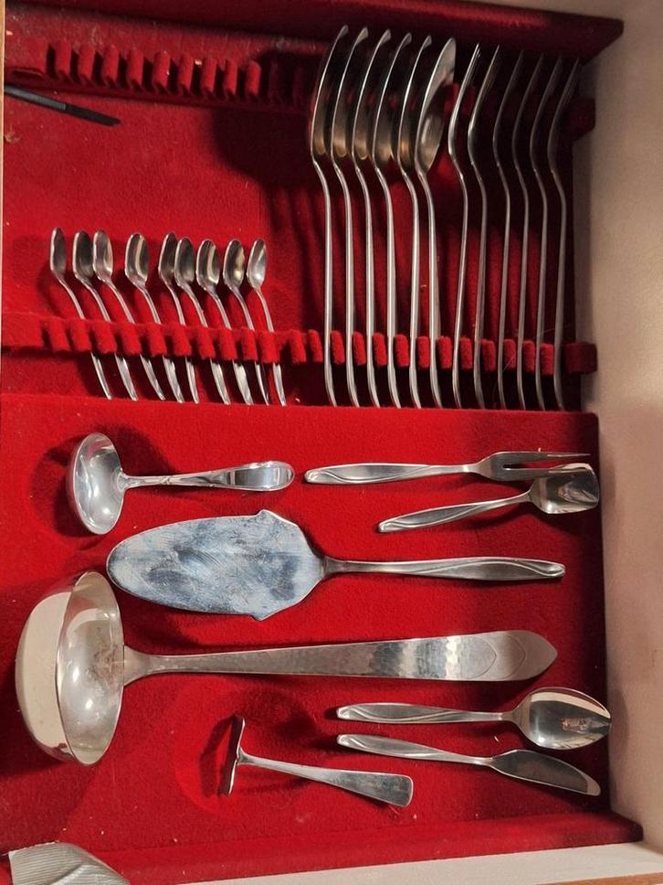 RVS Bestekset Voorschoten 1930-1945, Antiek en Kunst, Antiek | Bestek, Ophalen