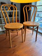 Thonet Radomsko Bentwood Cafe Chair Cane  Wood, Huis en Inrichting, Stoelen, Ophalen, Gebruikt, Bruin, Twee