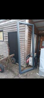 Kozijn antraciet, Doe-het-zelf en Verbouw, Kozijnen en Schuifpuien, Ophalen, Nieuw, Inclusief glas, 75 tot 150 cm