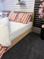 Boxspring 140x200cm Beige, Ophalen, Beige, 140 cm, Nieuw