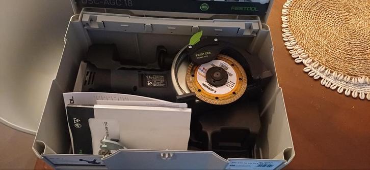 Festool DSC-AGC 18 Diamantzaag, Doe-het-zelf en Verbouw, Gereedschap | Overige machines, Zo goed als nieuw, Ophalen of Verzenden