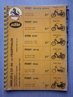 KTM 503 GTA + Pony modellen bromfiets boek (7533z), Fietsen en Brommers, Ophalen of Verzenden, Zo goed als nieuw