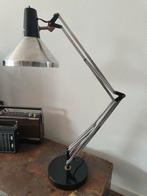 Gave vintage Hala Zeist architectenlamp, in heel mooie staat, Ophalen, Gebruikt, Metaal, 75 cm of meer