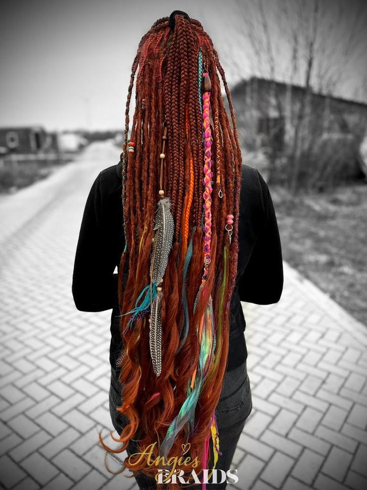 Dreads, dreadlocks, curllocks, Sieraden, Tassen en Uiterlijk, Uiterlijk | Haarverzorging, Ophalen of Verzenden
