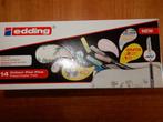Edding 1200 viltstiften set in etui 14 stuks (1 mm rond), Verzenden, Nieuw