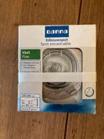 Gamma Inbouwspot, Huis en Inrichting, Lampen | Spots, Halogeen, Metaal of Aluminium, Nieuw, Ophalen of Verzenden