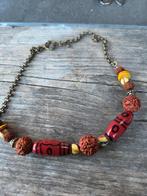 vintage mukhi rudraksha necklace, Sieraden, Tassen en Uiterlijk, Kettingen, Verzenden, Zo goed als nieuw, Overige materialen