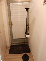 Mooie Staande Lamp met Leeslamp, Ophalen, Gebruikt, Modern, Metaal