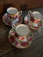 drie royal albert old english country rose kop en schotels, Antiek en Kunst, Antiek | Servies los, Ophalen of Verzenden