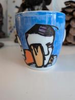 Herman Brood Porselein Koffiekopje, Gebruikt, Ophalen of Verzenden, Overige stijlen, Kop(pen) en/of Schotel(s)