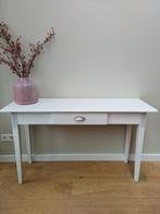 Sidetable nieuw in de lak!, Ophalen, Gebruikt, 100 tot 150 cm, 25 tot 50 cm