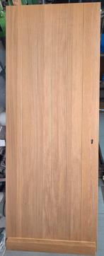 Alulight voordeur met massief eiken toplaag 810x2110, Ophalen, Nieuw, Buitendeur, 200 tot 215 cm