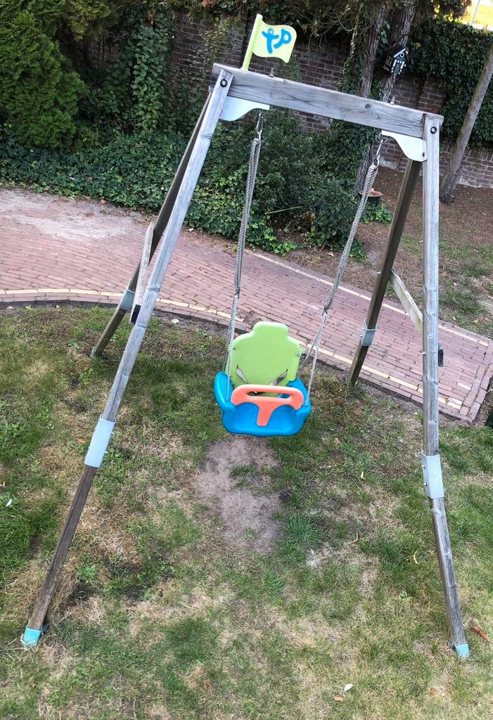 Schommel met meegroeimodel Axi, Kinderen en Baby's, Speelgoed | Buiten | Speeltoestellen, Gebruikt, Schommel, Ophalen