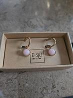 Bisju Rose Oorbellen - Nieuw!, IJzer of Staal, Nieuw, Ophalen of Verzenden, Roze