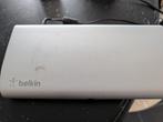 Belkin Thunderbolt Express Dock F4U055, Computers en Software, Dockingstations, Belkin, Harde schijf, Ophalen of Verzenden, Docking station