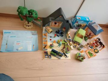 Playmobil 4343-4346-4317 dierenarts operatiekamer auto paard beschikbaar voor biedingen