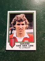 Panini plaatje Gerard van der Lem FC Utrecht voetbal 81, Verzamelen, Sportartikelen en Voetbal, F.C. Utrecht, Ophalen of Verzenden