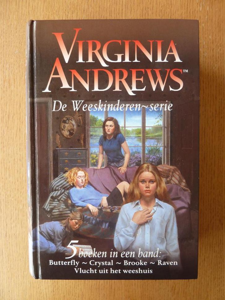 Virginia Andrews - De Weeskinderen Omnibus - 4 euro, Boeken, Romans, Gelezen, Amerika, Ophalen of Verzenden