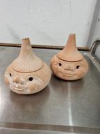 knoflookpot of uienpot terracotta, Huis en Inrichting, Ophalen of Verzenden