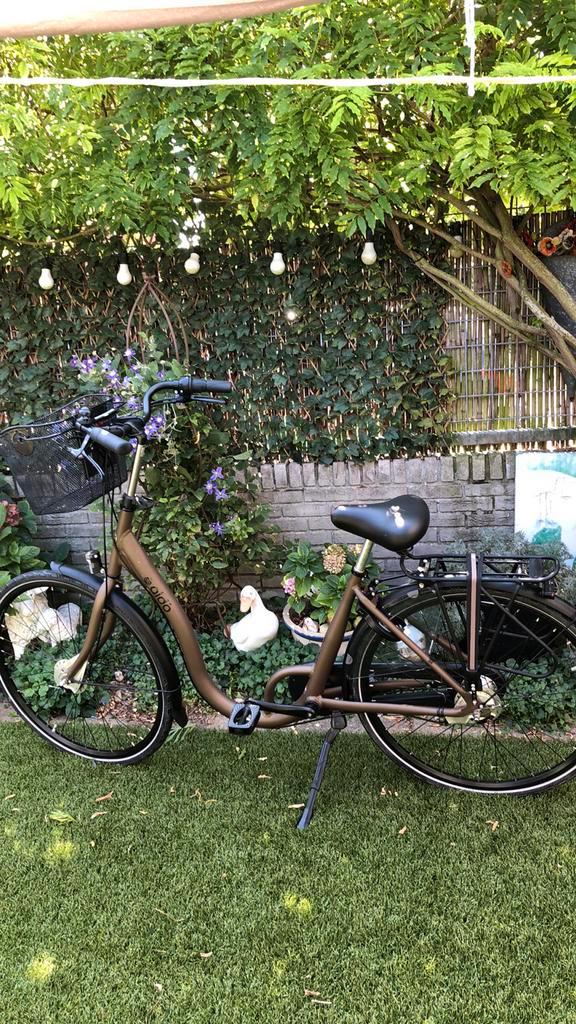 Zgan fiets lage instap, Fietsen en Brommers, Fietsen | Dames | Damesfietsen, Zo goed als nieuw, Overige merken, Ophalen