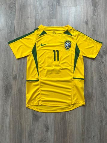Brazilië Thuis Tenue WK 2002 Maat M beschikbaar voor biedingen