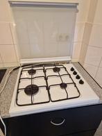 4-pits Gaskookplaat - Prima Staat!, Witgoed en Apparatuur, Fornuizen, Ophalen, Gebruikt, 4 kookzones, Gas