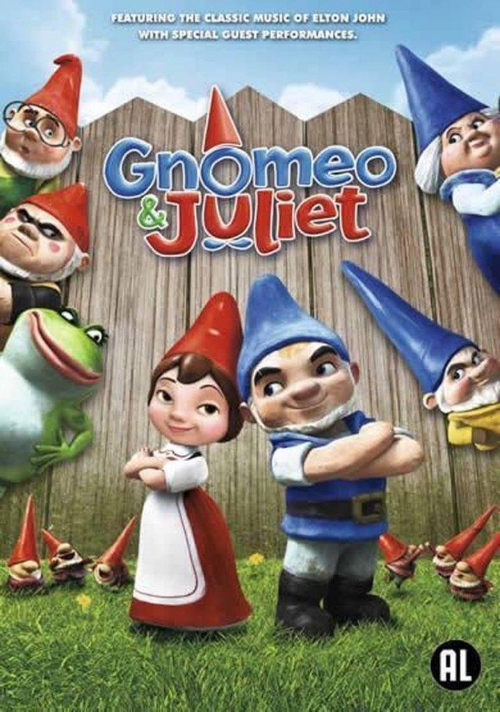 Gnomeo & Julliet DVD, Cd's en Dvd's, Dvd's | Tekenfilms en Animatie, Zo goed als nieuw, Europees, Tekenfilm, Alle leeftijden, Verzenden