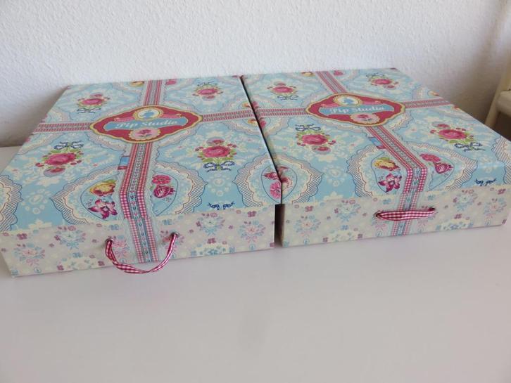 2 x Pip Studio Home opbergdoos, opbergbox A4 (Pipstudio), Diversen, Bureau-accessoires, Gebruikt, Ophalen of Verzenden