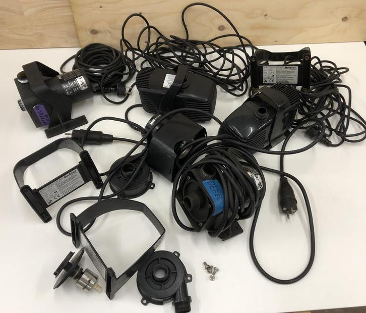 5 defecte messner vijverpompen type M en type MPF 35 euro, Tuin en Terras, Vijver-toebehoren, Gebruikt, Vijverpomp, Ophalen of Verzenden