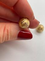 Z865 Prachtige zilveren oorbellen goudkleur, Ophalen of Verzenden, X, Knopjes of Stekers, Goud