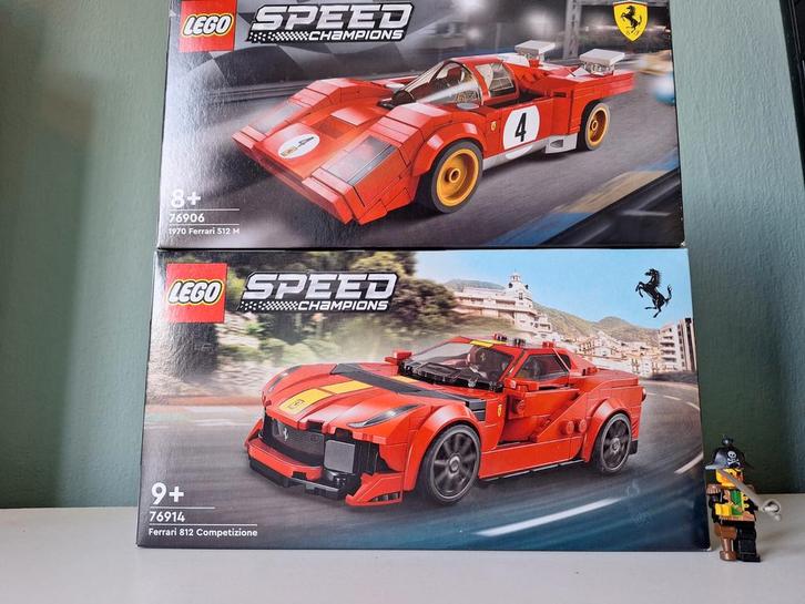 Lego Speedchampions Ferrari Bundel NIEUW 76914 & 76906, Kinderen en Baby's, Speelgoed | Duplo en Lego, Nieuw, Lego, Complete set