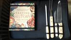 Luxe BBQ set gereedschap + boek Max Miller in draagtas nieuw, Ophalen, Nieuw