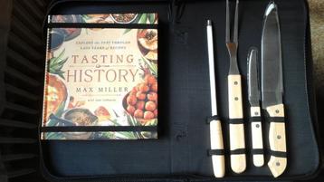 Luxe BBQ set gereedschap + boek Max Miller in draagtas nieuw beschikbaar voor biedingen