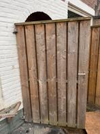 Houten poort met stalen frame, Tuin en Terras, Tuinpoorten, Ophalen, Gebruikt, Minder dan 100 cm, Looppoort