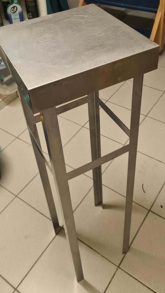 Design sokkels , alluminium gecoated.m., Huis en Inrichting, Woonaccessoires | Zuilen en Pilaren, Zo goed als nieuw, Ophalen of Verzenden