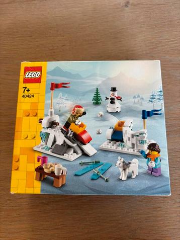NIEUW doosje Lego 40424 Winterpret kerstmis beschikbaar voor biedingen