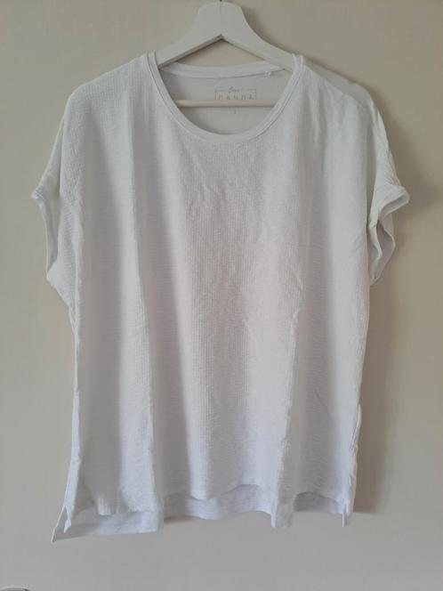 Shirt - maat L - Canda, Kleding | Dames, T-shirts, Zo goed als nieuw, Maat 42/44 (L), Wit, Korte mouw, Verzenden