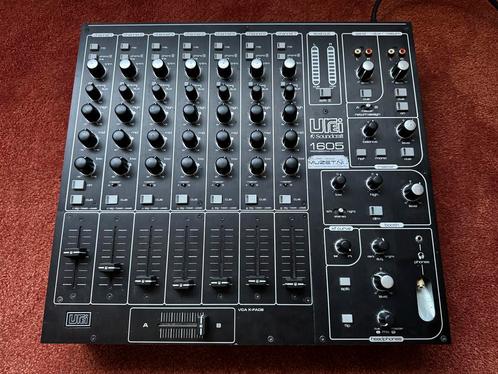 Soundcraft Urei 1605 top of the DJ foodchain 7channel versie, Muziek en Instrumenten, Mengpanelen, Zo goed als nieuw, 5 tot 10 kanalen