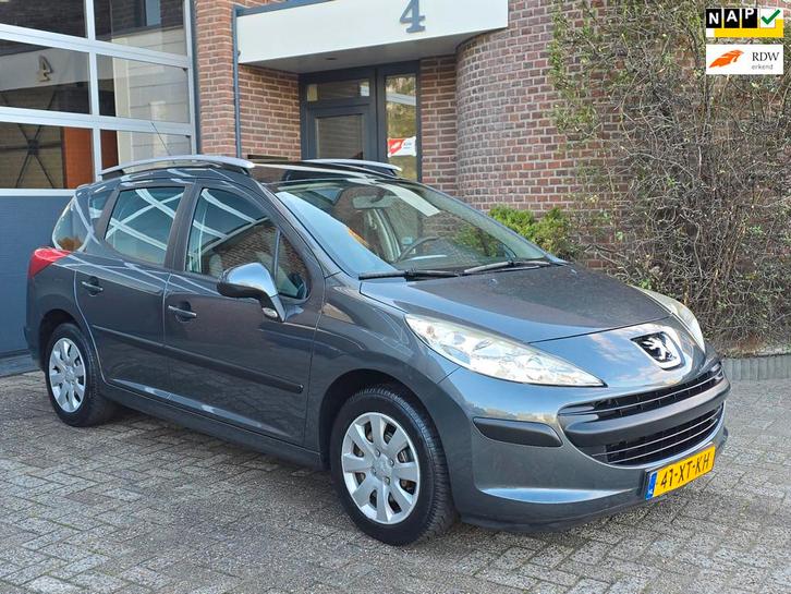 Peugeot 207 SW 1.4 X-line Lage Km |Nap |Pano |Apk, Auto's, Peugeot, Bedrijf, Te koop, Airbags, Airconditioning, Boordcomputer