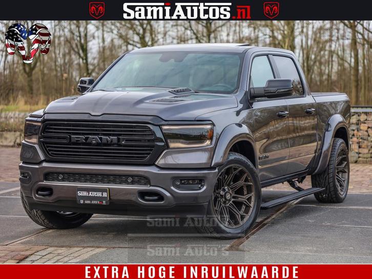 Dodge Ram 1500 Laramie Sport 5.7 V8 HEMI 402PK 4x4 | Panoram, Auto's, Dodge, Bedrijf, Te koop, RAM 1500, 4x4, ABS, Achteruitrijcamera